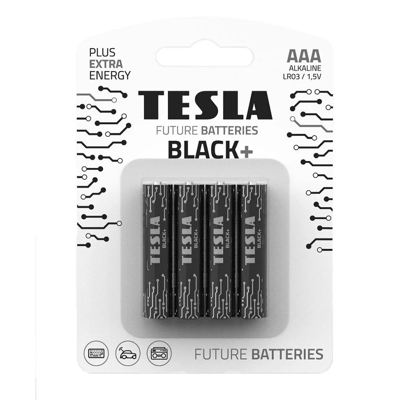Батарейки AAA Tesla Blask+ LR03/1.5 (4 шт)