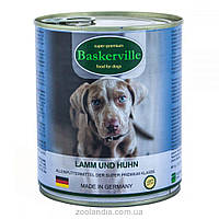 Baskerville Ягня та півень для собак-800гр