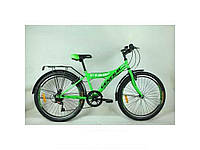 Велосипед 24 1,0 STEEL рама 13 (7 sp) зелений ТМ GENERAL "Lv"
