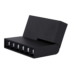 Трековий LED Світильник із лінзами системи Vela Domino Fold5 135 мм 15W