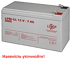 Акумулятор гелевий LogicPower LPM-GL 12 V-7 Ah