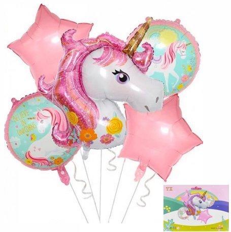 Набір фольгованих куль "Єдиноріг" арт. С 46339, фото 1