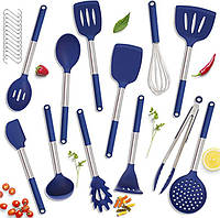 Набор силиконовых кухонных принадлежностей - 12 предметов Кухонная утварь