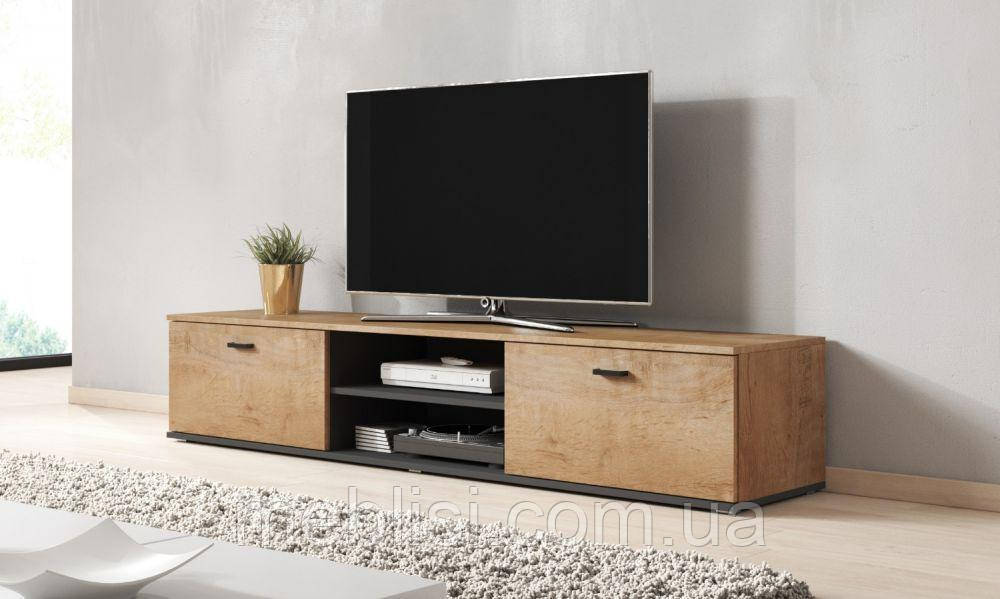ТБ тумба Soho S-4 140 (дуб лефкас/чорний) (CAMA)