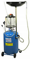 Встановлення для зливу та вакуумного відкачування оливи з мірною колбою Bass BP-4030, (80 л.)