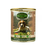 Baskerville Кролик з вермішеллю та морквою для собак-400гр