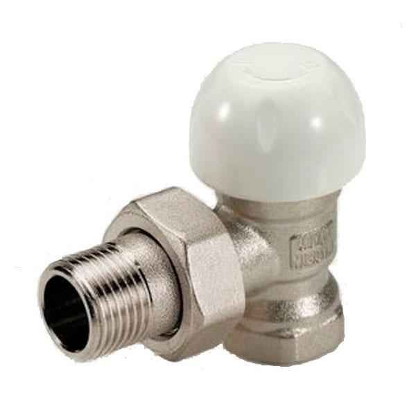 Кран кутовий під термоголову TIEMME 1/2'