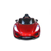 Дитяча машина на акумуляторі Just Drive LAMBO V12. 2 мотори по 30 Вт, MP3, 6 км/год. Червоний, фото 4