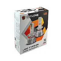 Автомобильные светодиодные LED лампы CYCLONE LED H7 5000K 6000LM CR TYPE 29 2 шт