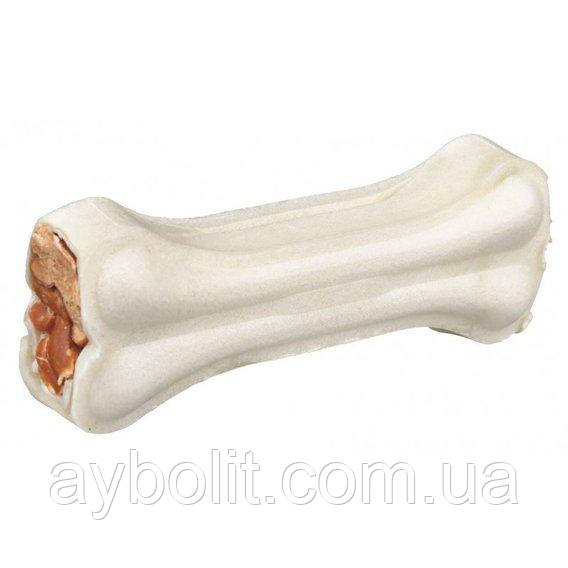 Ласощі для собак Trixie 31391 DENTAfun Кістка пресована з качкою 10 см 2 шт., фото 1