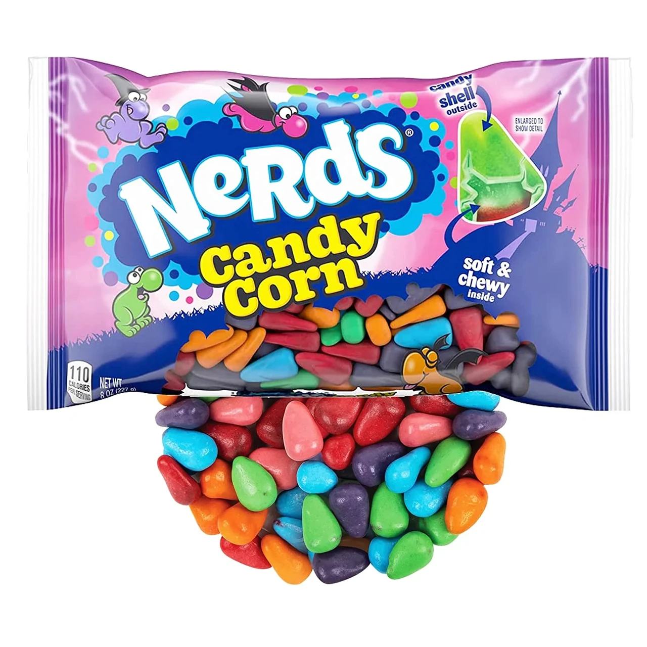 Цукерки Nerds Halloween Candy Corn 227g