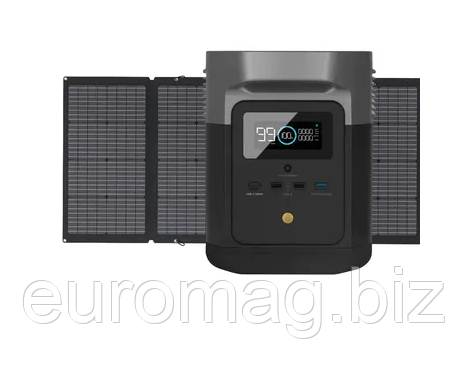 Комплект Зарядная станция EcoFlow DELTA Mini и Солнечная панель 220 W Solar Panel Bundle - фото 1 - id-p1692626981