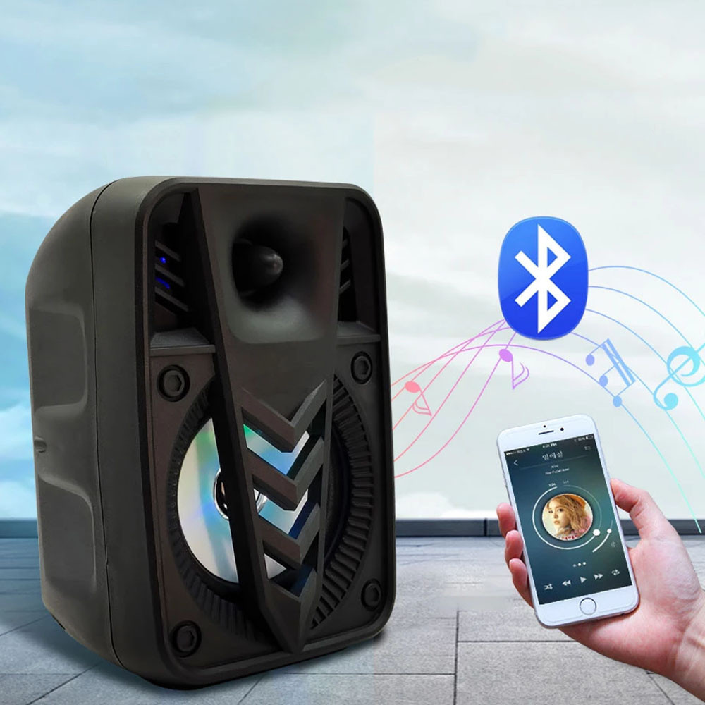 Колонка мини-чемодан USB, SD, FM, AUX, Bluetooth со светомузыкой ESS-105 FS  / Портативная акустика (ID#1687106595), цена: 485 ?, купить на Prom.ua