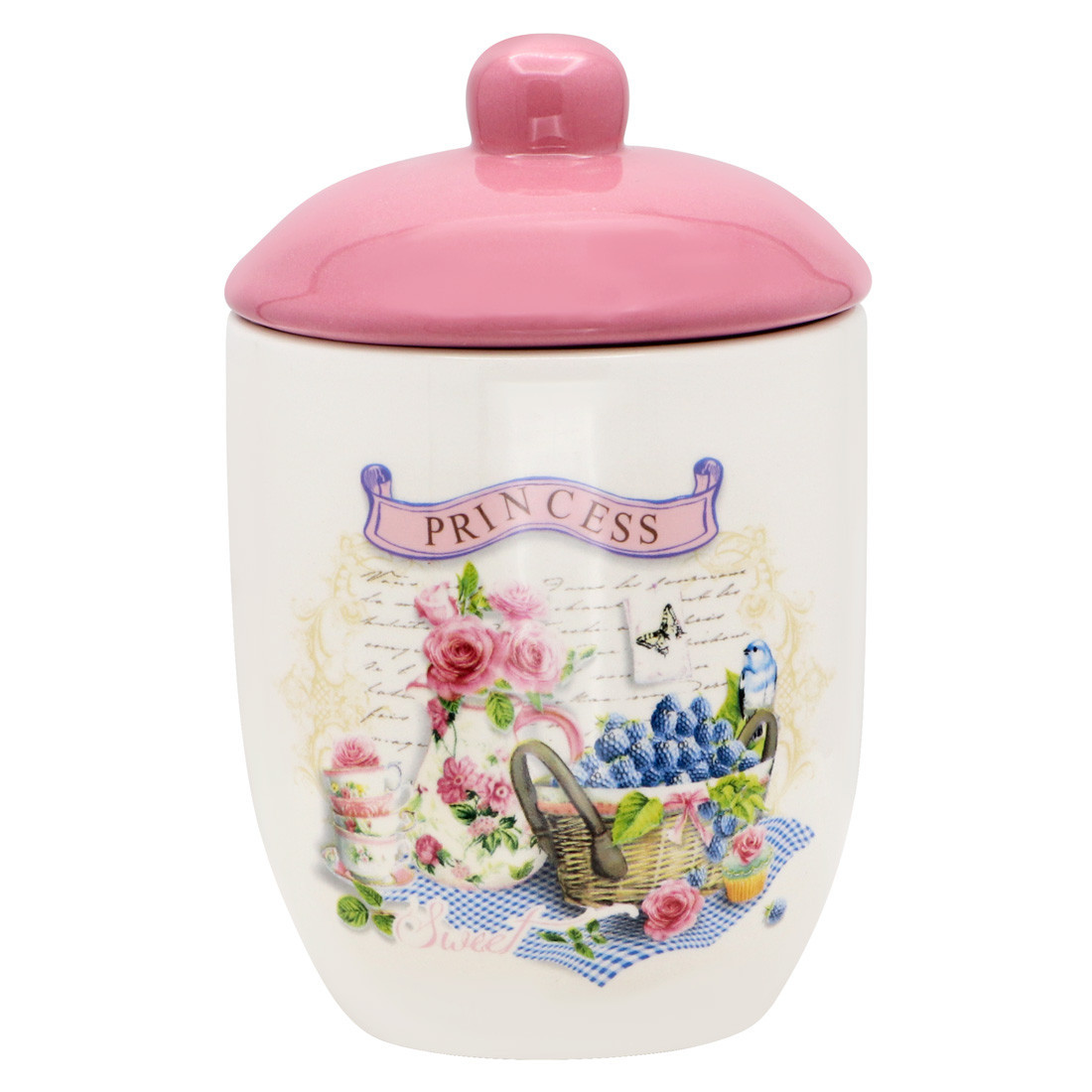 Цукорниця керамічна 520 мл "Принцеса" ZF 3528 PR
