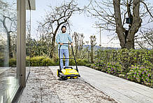 Підмітальна машина Karcher S 6 (1.766-420.0) 38л 2500 м2/год, фото 3