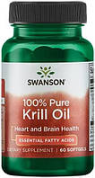 Чиста олія криля Swanson EFAs, 500 мг, 60 капсул