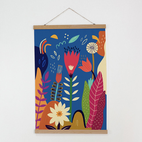 Постер тканинний на стіну Чудо квітка 60х93 см (TPSR_22S028), фото 1