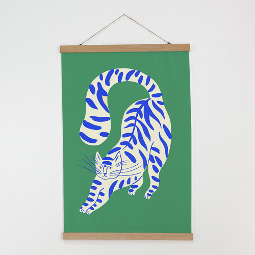 Постер тканинний на стіну Кішка 60х93 см (TPSR_22S015), фото 1