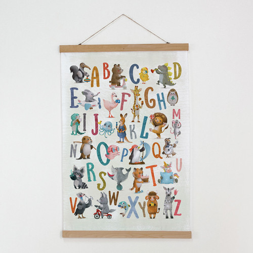 Постер тканинний на стіну Англійська абетка 60х93 см (TPSR_22S003), фото 1