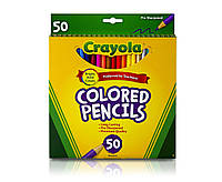 Набір CRAYOLA кольорових олівців, 50 шт