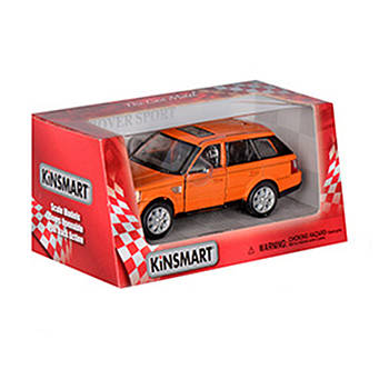 Машинка металева інерційна Range Sport KT 5312 W-o, помаранчева 1:38