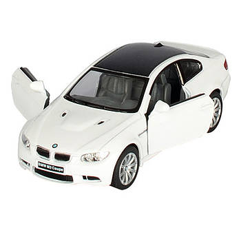 Машинка металева інерційна BMW KT 5348 W-w колір білий, 1:36