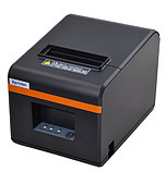 Чековий принтер Xprinter N160II Bluetooth+USB 80мм, обріз, чорний, фото 2