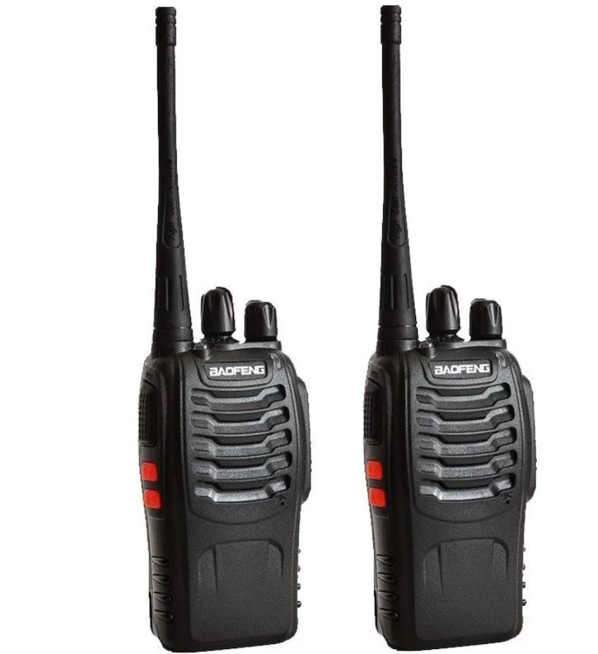 Набір із 2 рацій Baofeng Walky Talky BF-888S, чорний