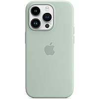 Чехол-накладка Apple Silicone Case with MagSafe for iPhone 14 Pro, Succulent (MPTL3)