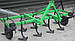 Стрільчатий культиватор 2.0 м Бомет передпосівної парової обробки навісний до мінітрактора (9 лап в 2 ряди), фото 6