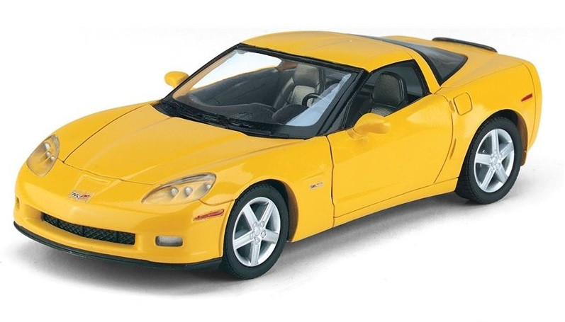 Металева машинка Kinsmart Chevrolet Corvette Z06 2007