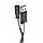 Кабель Hoco X24 Pisces USB - Lightning 2.4A/1m (Чорний), фото 3