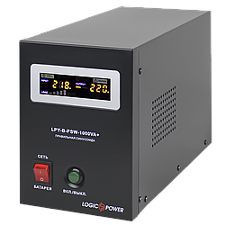 Джерело безперебійного живлення ДБЖ LogicPower 12V LPY-B-PSW-1000VA+(700Вт) 10A/20A