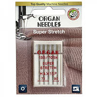 Набір голок Organ Super Stretch X №75-90 (5шт)