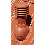 Вентиляційний елемент KRONOPLAST 110-125 мм KBN (не утеплений) для металочерепиці з висотою хвилі до 28 мм., фото 9