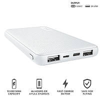 Портативное зарядное устройство Trust Primo 10000 mAh White