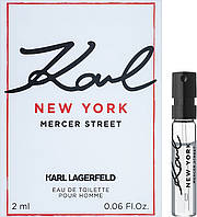 Karl Lagerfeld Karl New York Mercer Street Eau de Toilette 2 мл (пробник)