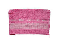 Рушник махровий розмір 40*60,колір рожевий арт 799 ТМ ОптТурко "Lv"