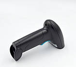 CCD сканер штрих-коду бездротовий Mobitehnika MT-U3CW чорний (MT-U3CW), фото 2