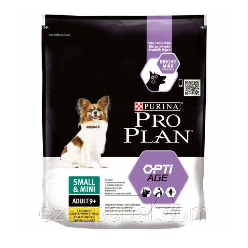 Корм Purina Pro Plan (Пуріна Про План) Adult 9+ Small&Mini Chiken 7 кг, фото 1
