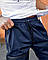 Чоловічі сині штани карго Intruder GRID, фото 7