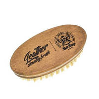 Щетка для очистки кожи Bad Boys Soft oval brush for leather