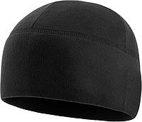 M-Tac Fleece Watch Cap - армейская военная тактическая шапка-бини, цвет черный, размер L