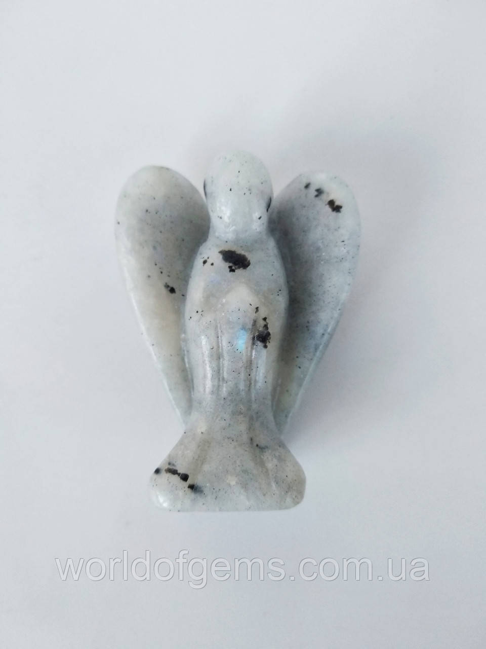 Фигурка - Оберег " Ангел " Из Натурального Камня Лабрадор — Купить ...