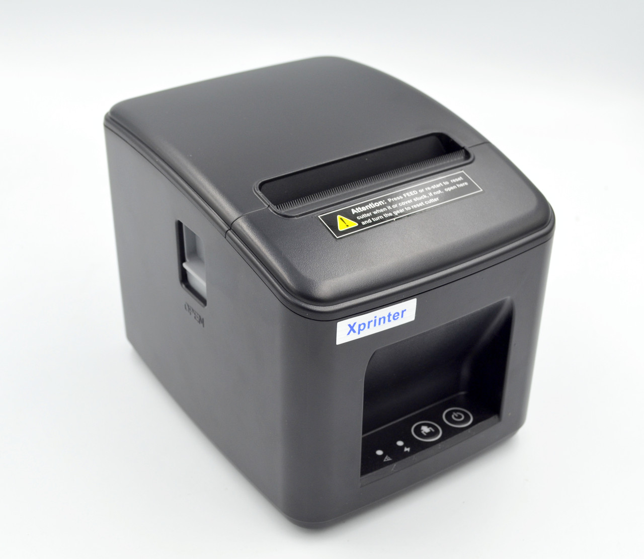 Термопринтер, POS, чековий принтер Xprinter XP-T80C USB з неповною автообрізкою чорний (XP-T80C)