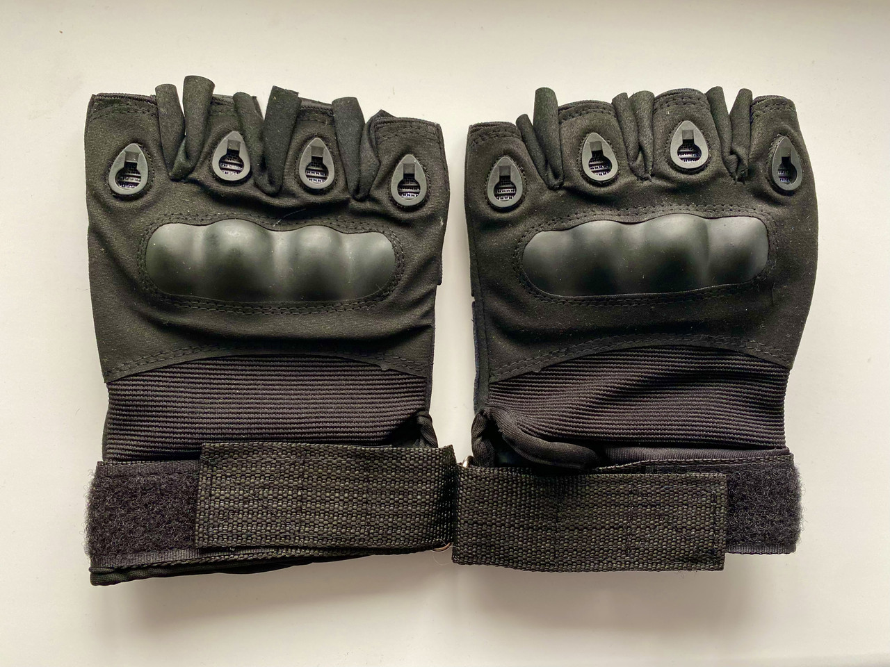 Перчатки тактичні з відкритими пальцями