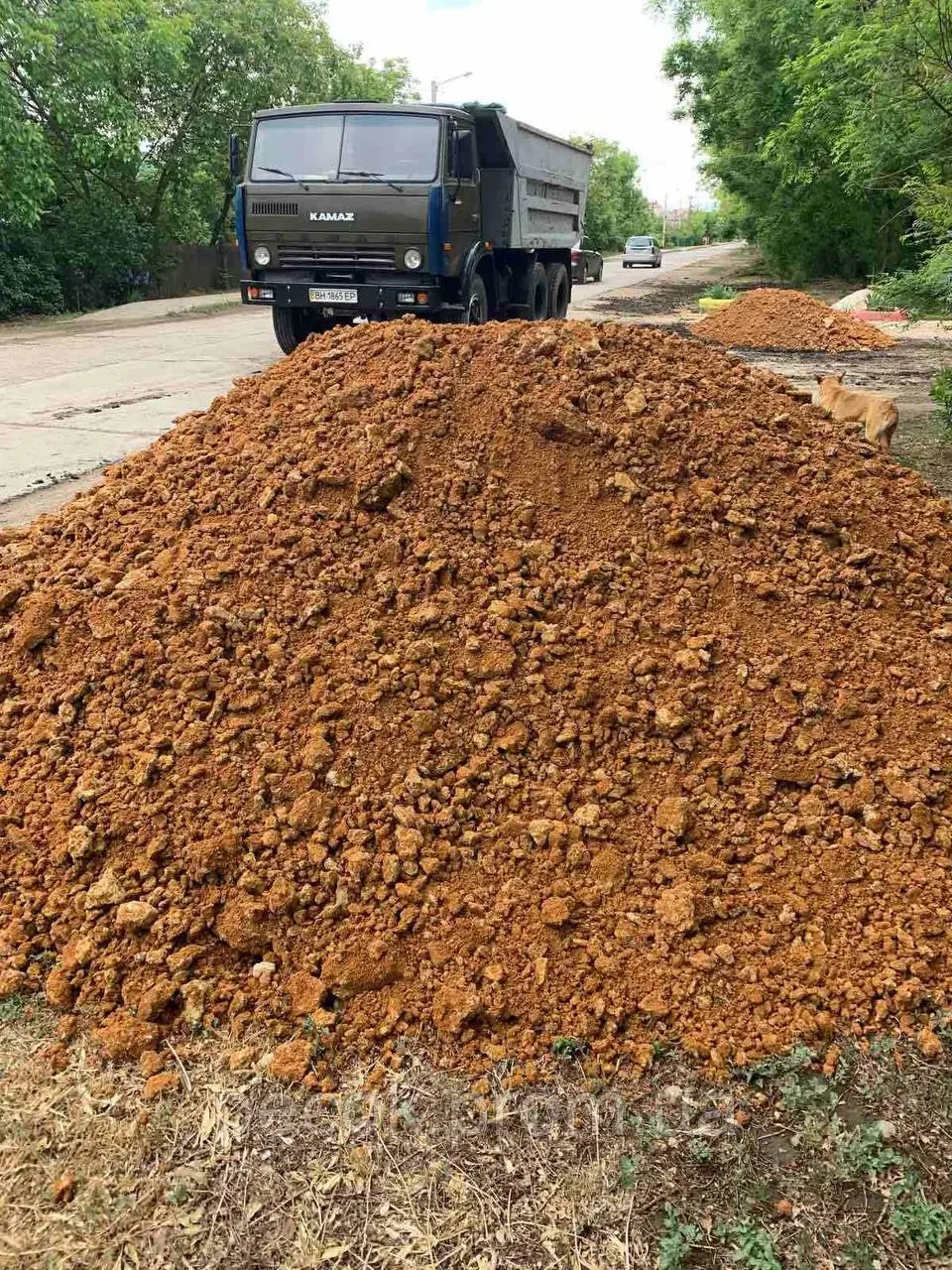 Жерства на подсыпку Доставка Одесса