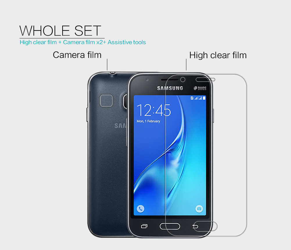 Захисна плівка Nillkin для Samsung Galaxy J1 mini Duos SM-J105 глянсова