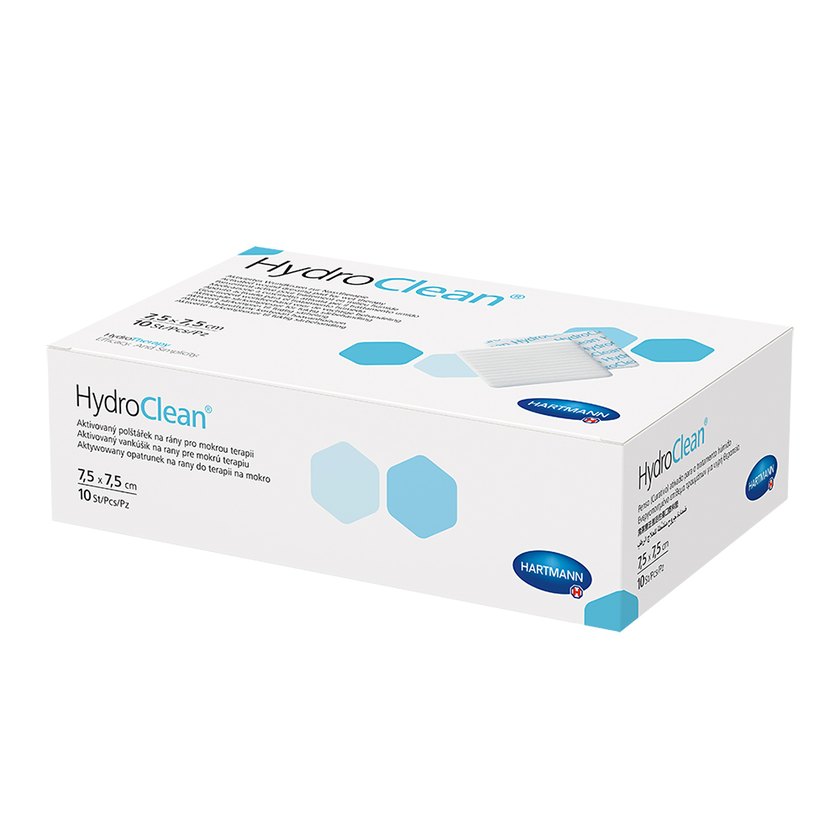 Гідроактивна абсорбуюча пов'язка HydroClean 7.5 х 7.5 см 1шт