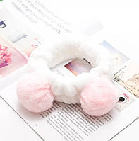 Повязка Панда (Мишка, Медведь) с ушками 2 WUKE One size Розовый